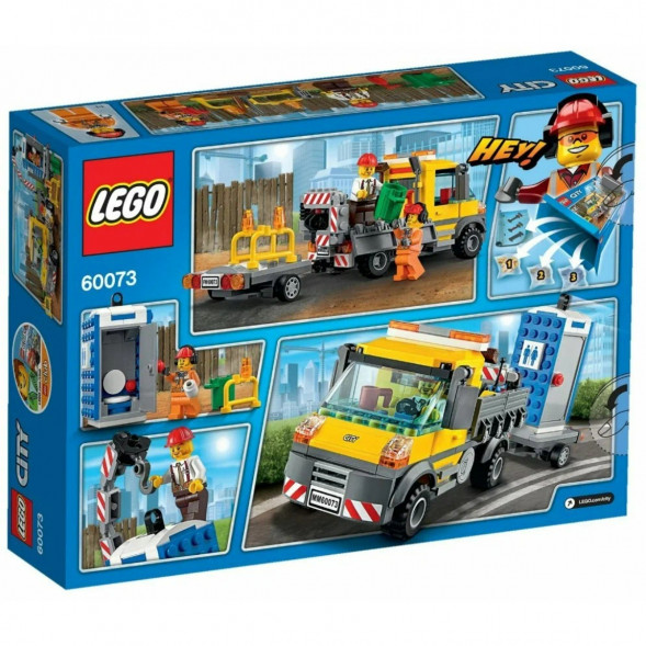 Конструктор LEGO City 60073 Машина техобслуживания в Новосибирске