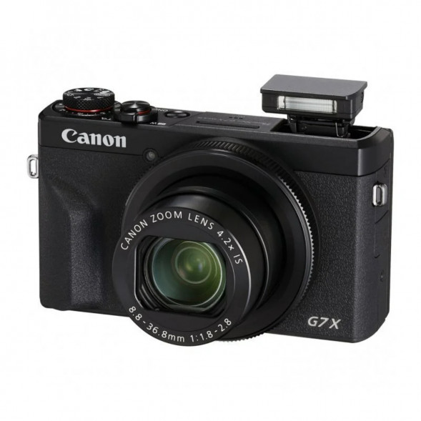 Фотоаппарат Canon PowerShot G7X Mark III, чёрный в Новосибирске