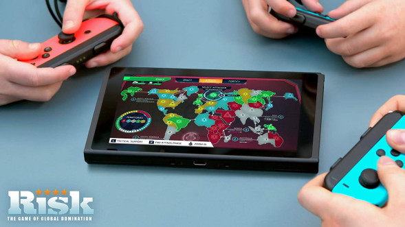 Игра Hasbro Game Night: Monopoly+Risk+Trivial Pursuit [Nintendo Switch, русские субтитры] в Новосибирске