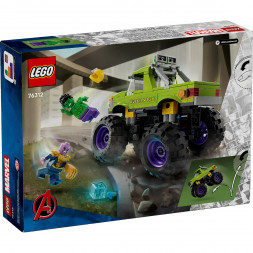 Конструктор LEGO Super Heroes 76312 Халк на внедорожнике против Таноса