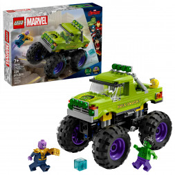 Конструктор LEGO Super Heroes 76312 Халк на внедорожнике против Таноса