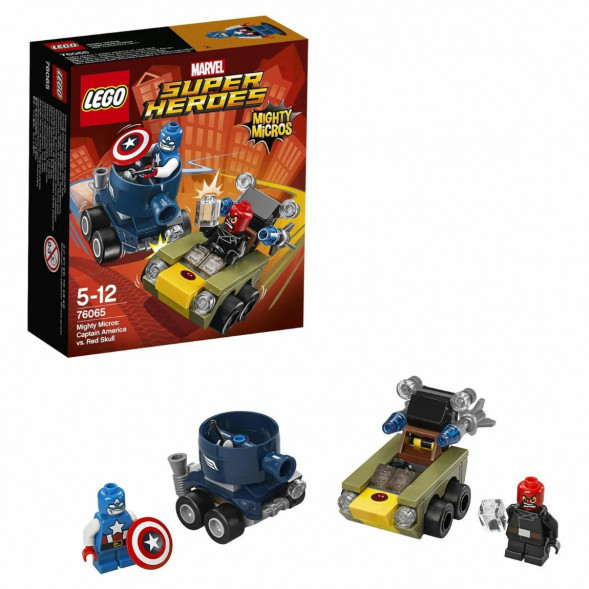 Конструктор LEGO Super Heroes 76065 Капитан Америка против Красного Черепа в Новосибирске