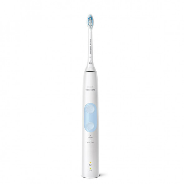Электрическая звуковая зубная щетка Philips Sonicare ProtectiveClean 4500, White в Новосибирске