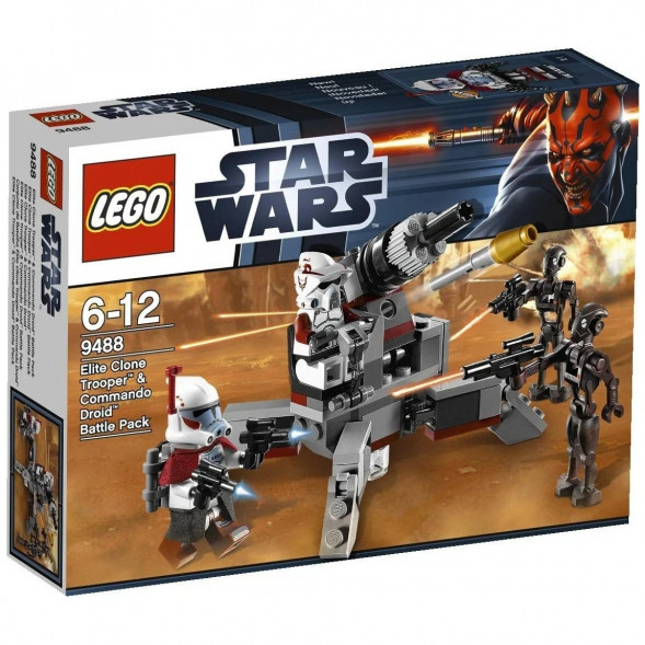 Конструктор LEGO Star Wars 9488 Боевой комплект: Клоны СРП и дроиды-диверсанты в Новосибирске