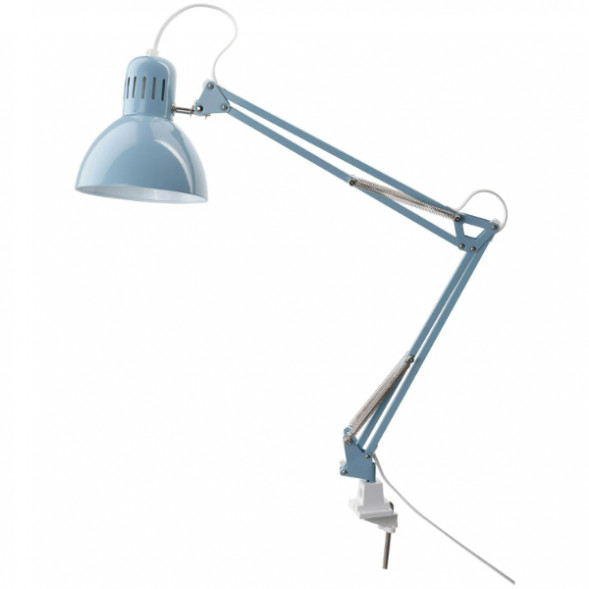 Лампа рабочая IKEA TERTIAL, голубой в Новосибирске