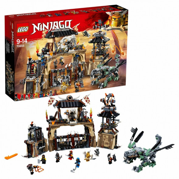 Конструктор LEGO Ninjago 70655 Пещера драконов в Новосибирске