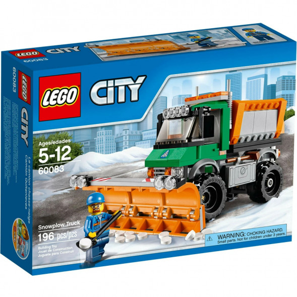 Конструктор LEGO City 60083 Снегоуборочный грузовик в Новосибирске