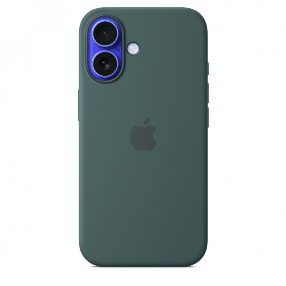 Чехол Apple для iPhone 16 Silicone MagSafe, Lake Green (MYY83ZM/A) в Новосибирске