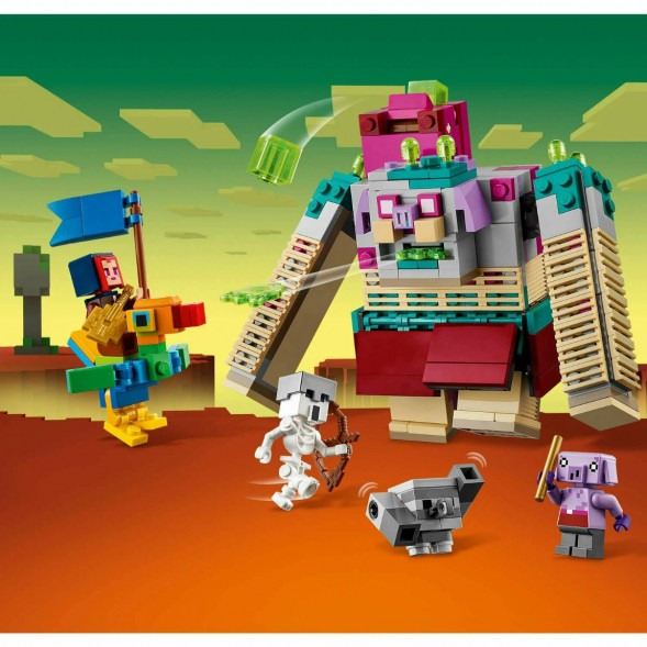 Конструктор LEGO Minecraft 21257 Схватка с Пожирателем в Новосибирске