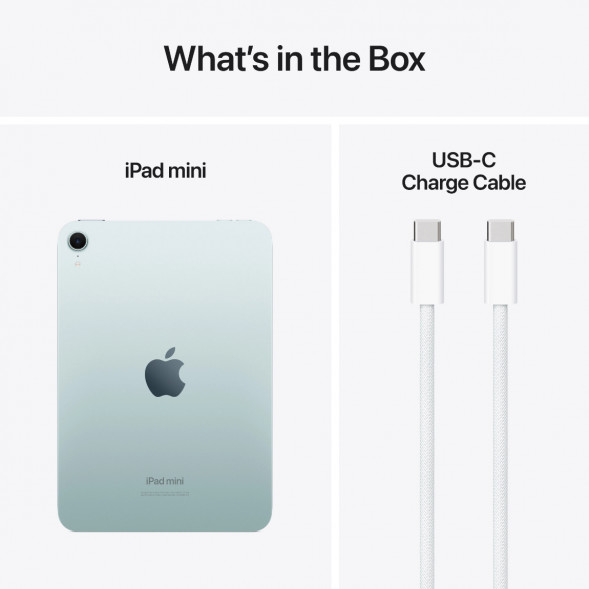 Планшет Apple iPad Mini (2024) Wi-Fi + Cellular 512GB, Голубой в Новосибирске