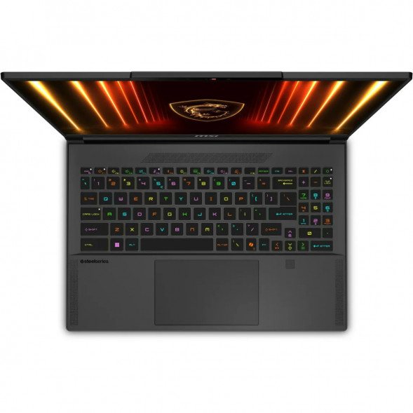 Ноутбук игровой MSI Stealth 16 AI A2HWFG-086XRU (16&amp;quot;, Intel Core Ultra 7, 32ГБ, 1ТБ SSD, RTX 5060, FreeDOS), черный в Новосибирске