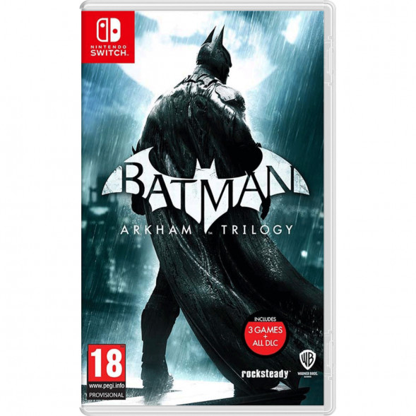 Игра Batman: Arkham Trilogy [Nintendo Switch, русские субтитры] в Новосибирске