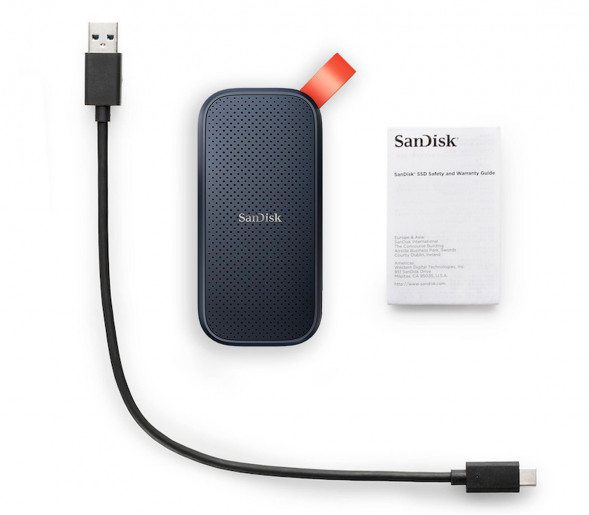 Внешний диск SanDisk Portable SSD 1TB 800Mb/s [SDSSDE30-1TOO-Z26] в Новосибирске