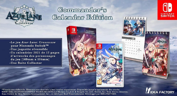 Игра Azur Lane: Crosswave. Commander&amp;#039;s Calendar Edition [Nintendo Switch, английская версия] в Новосибирске