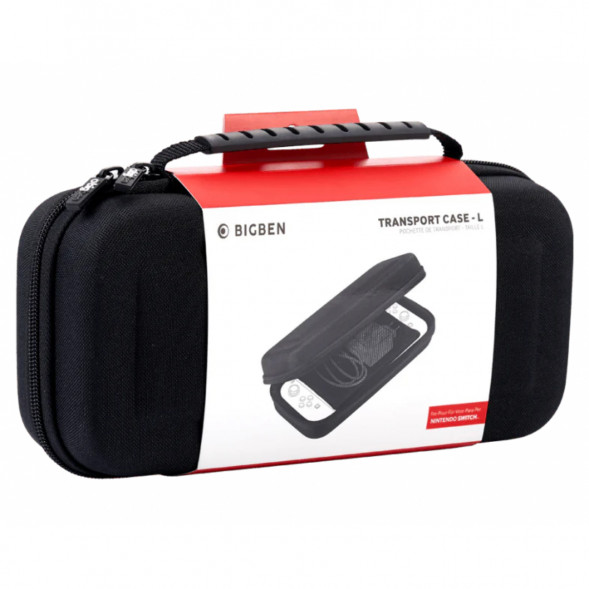 Чехол BIG BEN Transport Case - L для Nintendo Switch/Lite/OLED, черный в Новосибирске