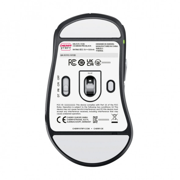 Беспроводная мышь CHERRY XTRFY M64 Pro Wireless, Black в Новосибирске