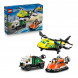 Конструктор LEGO City 60505 Самолет, сервисный грузовик и судно на воздушной подушке в Новосибирске