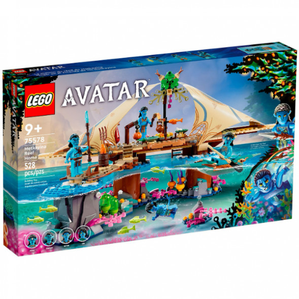 Конструктор LEGO Avatar 75578 Дом Меткайина на Рифе в Новосибирске