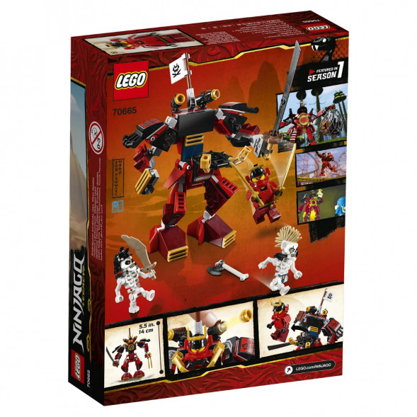 Конструктор LEGO Ninjago 70665 Робот-самурай в Новосибирске