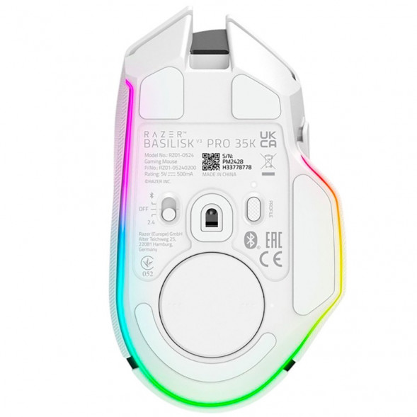 Компьютерная мышь Razer Basilisk V3 Pro 35K белый (RZ01-05240200-R3G1) в Новосибирске