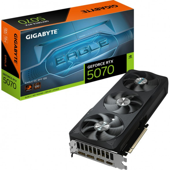 Видеокарта GIGABYTE GeForce RTX 5070 EAGLE OC SFF 12G (GV-N5070EAGLE OC-12GD 1.0) в Новосибирске