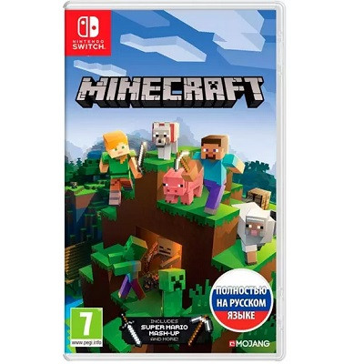 Игра Minecraft для Nintendo Switch, картридж в Новосибирске