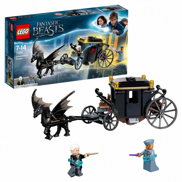 Конструктор LEGO Harry Potter 75951 Побег Грин-де-Вальда в Новосибирске