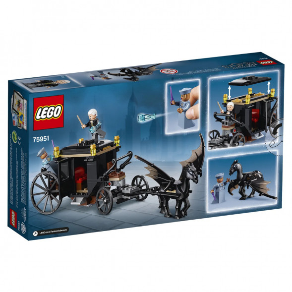 Конструктор LEGO Harry Potter 75951 Побег Грин-де-Вальда в Новосибирске