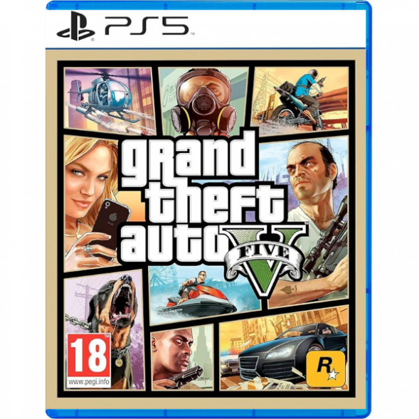 Игра Grand Theft Auto V (GTA 5) [PS5, русские субтитры] в Новосибирске