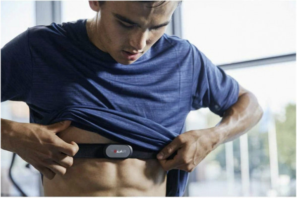 Пульсометр Polar H9 HR SENSOR BLE BLK M-XXL в Новосибирске