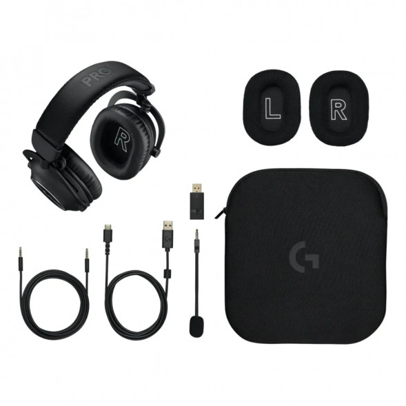 Игровая гарнитура Logitech G Pro X 2 Lightspeed, черный в Новосибирске