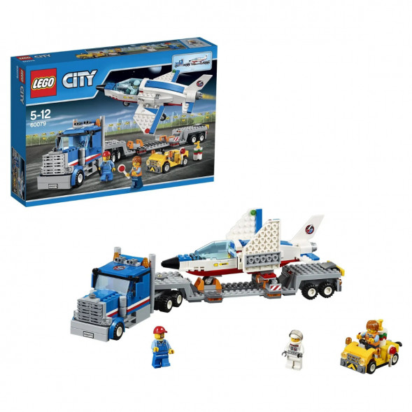 Конструктор LEGO City Space Port 60079 Транспортер для учебных самолетов в Новосибирске