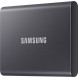 1 ТБ Внешний SSD Samsung T7, USB 3.2 Gen 2 Type-C, серый в Новосибирске