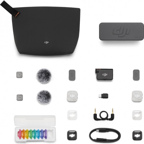 Микрофон DJI Mic Mini 2S (2 TX + 1 RX + Charging Case) в Новосибирске