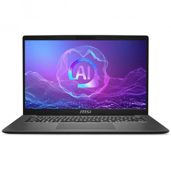 Ноутбук MSI Modern A14 AI+ F3HMG-041XRU (14&amp;quot;, IPS, AMD Ryzen AI 5 330 2ГГц, 4 ядра, 16ГБ DDR5, 512ГБ SSD, AMD Radeon 820M, без ОС), серый в Новосибирске