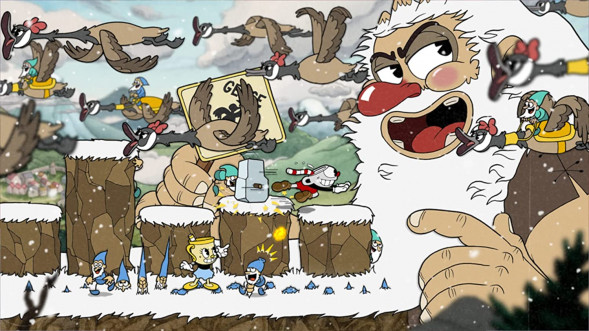 Игра Cuphead Standard Edition (PS4, русские субтитры) в Новосибирске