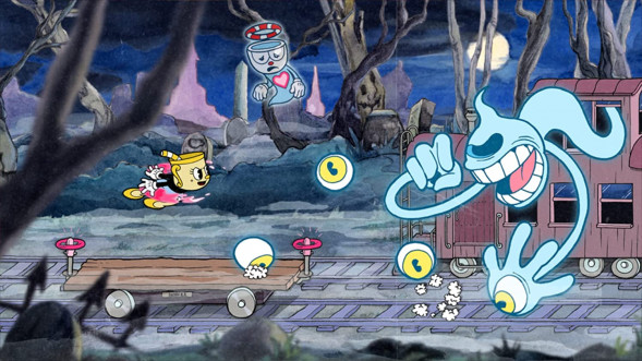 Игра Cuphead Standard Edition (PS4, русские субтитры) в Новосибирске
