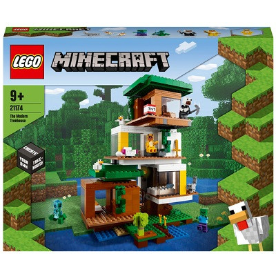 Конструктор LEGO Minecraft 21174 Современный домик на дереве в Новосибирске