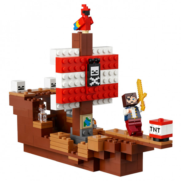 Конструктор LEGO Minecraft 21152 Приключения на пиратском корабле в Новосибирске