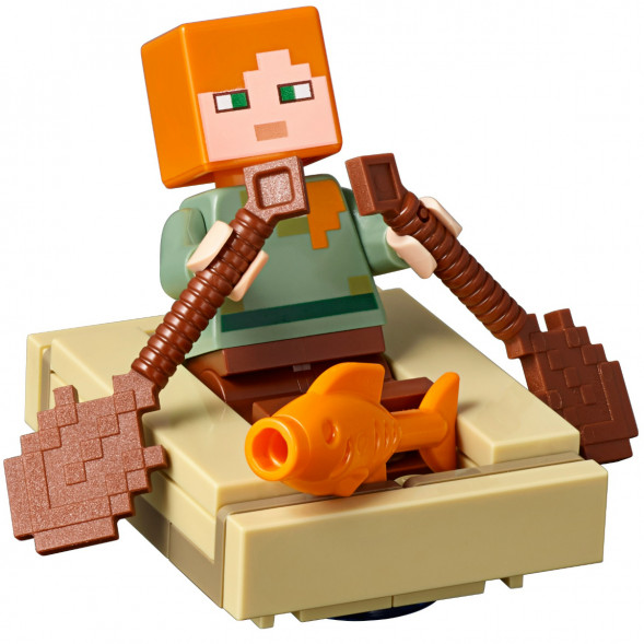 Конструктор LEGO Minecraft 21152 Приключения на пиратском корабле в Новосибирске