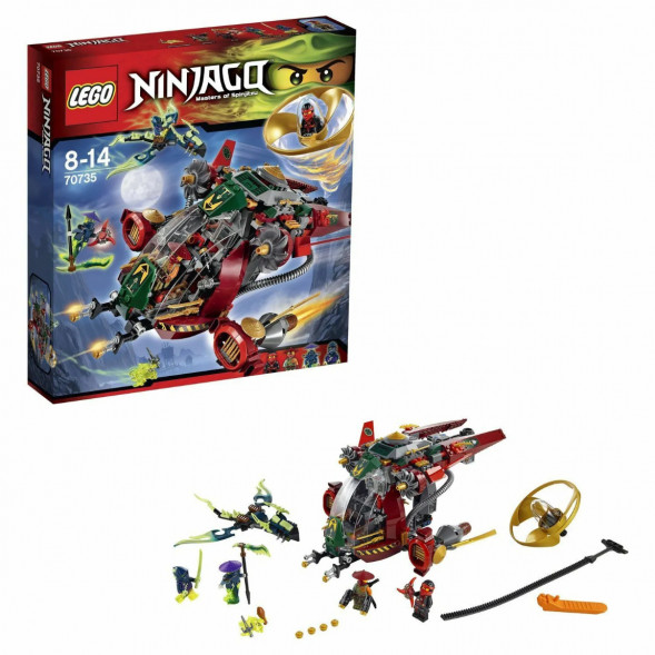Конструктор LEGO Ninjago 70735 Корабль R.E.X Ронана в Новосибирске