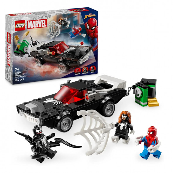 Конструктор LEGO Super Heroes 76309 Человек-паук против Венома в Новосибирске