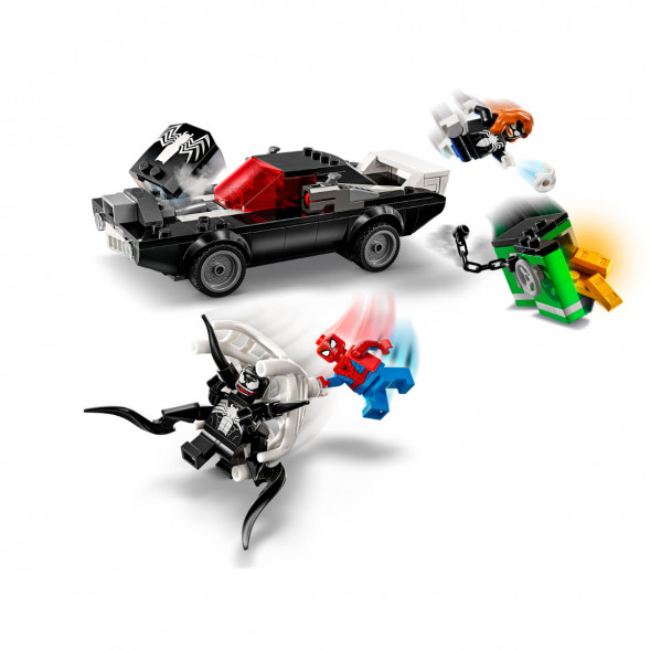 Конструктор LEGO Super Heroes 76309 Человек-паук против Венома в Новосибирске