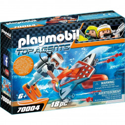Конструктор Playmobil Top Agents 70004 Подводное крыло шпионской команды
