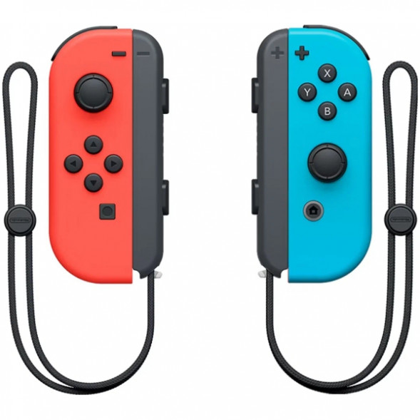 Геймпад Nintendo Switch Joy-Con controllers Duo, красный/синий в Новосибирске