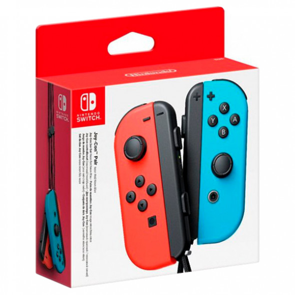 Геймпад Nintendo Switch Joy-Con controllers Duo, красный/синий в Новосибирске