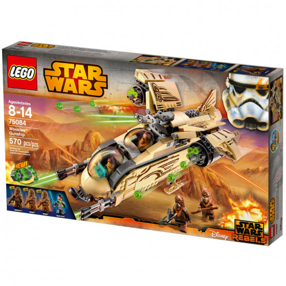 Конструктор LEGO Star Wars 75084 Боевой корабль Вуки в Новосибирске