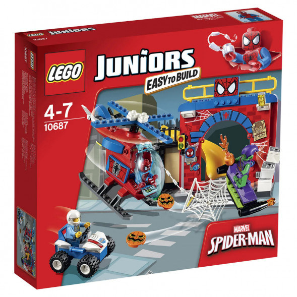 Конструктор LEGO Juniors 10687 Убежище Человека-паука в Новосибирске