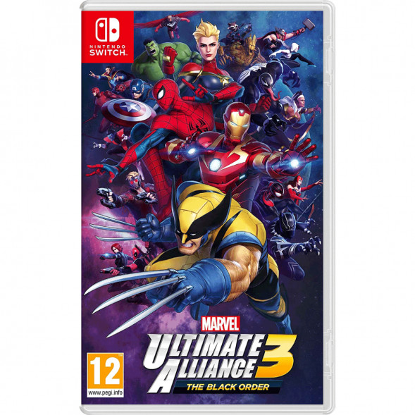 Игра Marvel Ultimate Alliance 3: The Black Order [Nintendo Switch, английская версия] в Новосибирске