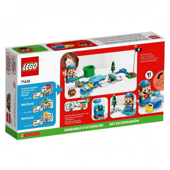 Конструктор LEGO Super Mario 71415 Костюм ледяного Марио и замороженный мир в Новосибирске